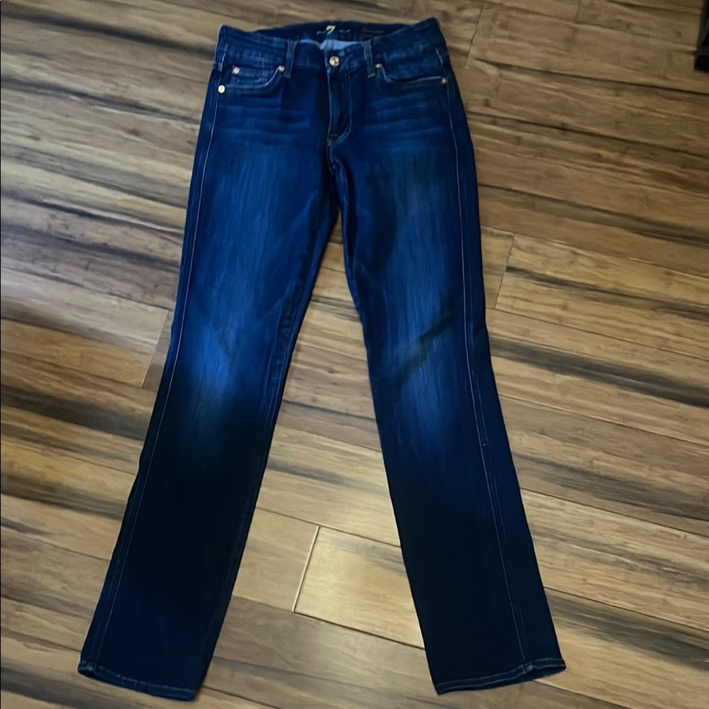 7 For All Mankind Women's Kimmie Straight-Leg Jeans, 27